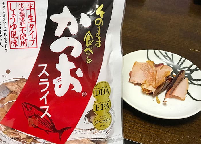 そのまま食べるかつおスライス