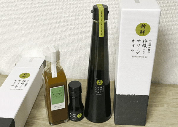 井上誠耕園 レモンオリーブオイル 醤油＆ペッパー パスタドレッシング