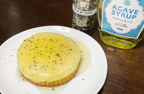 観音屋 チーズケーキ アレンジ はちみつ アガベシロップ